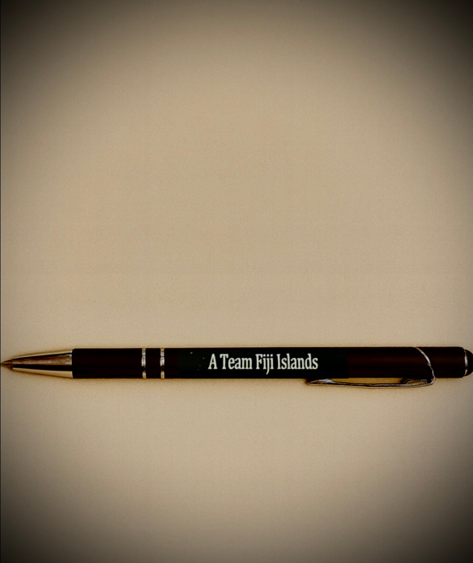 Engraved A Team Fiji Islands Pen