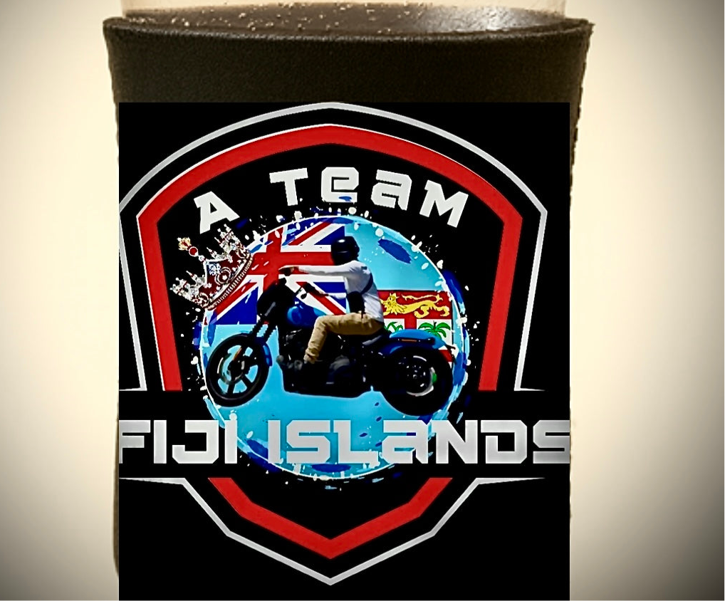 A Team Fiji Islands Can Holder